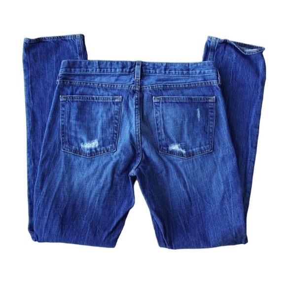 J Crew Vintage Matchstick Jeans Distressed Size 30 R - Picture 1 of 15